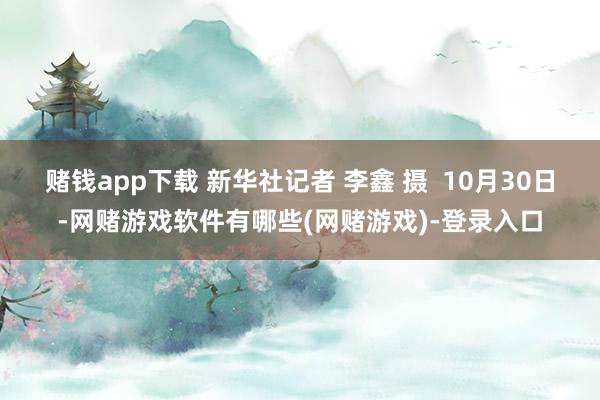赌钱app下载 新华社记者 李鑫 摄  10月30日-网赌游戏软件有哪些(网赌游戏)-登录入口